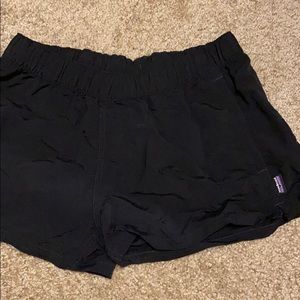Black Patagonia shorts